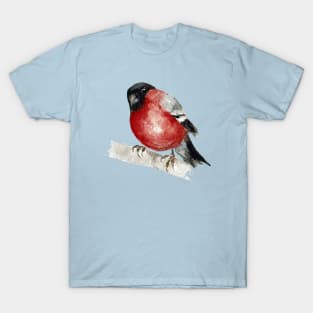 bullfinch on branch T-Shirt